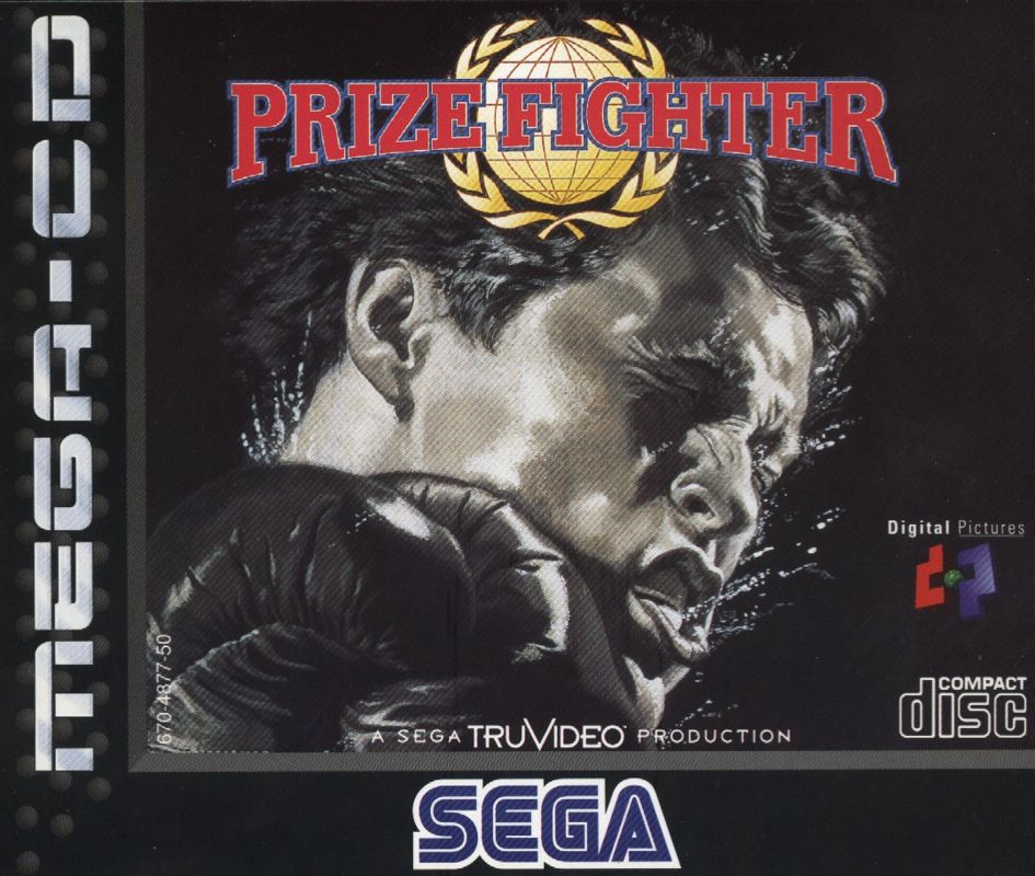 Prize Fighter box art for Sega Mega CD